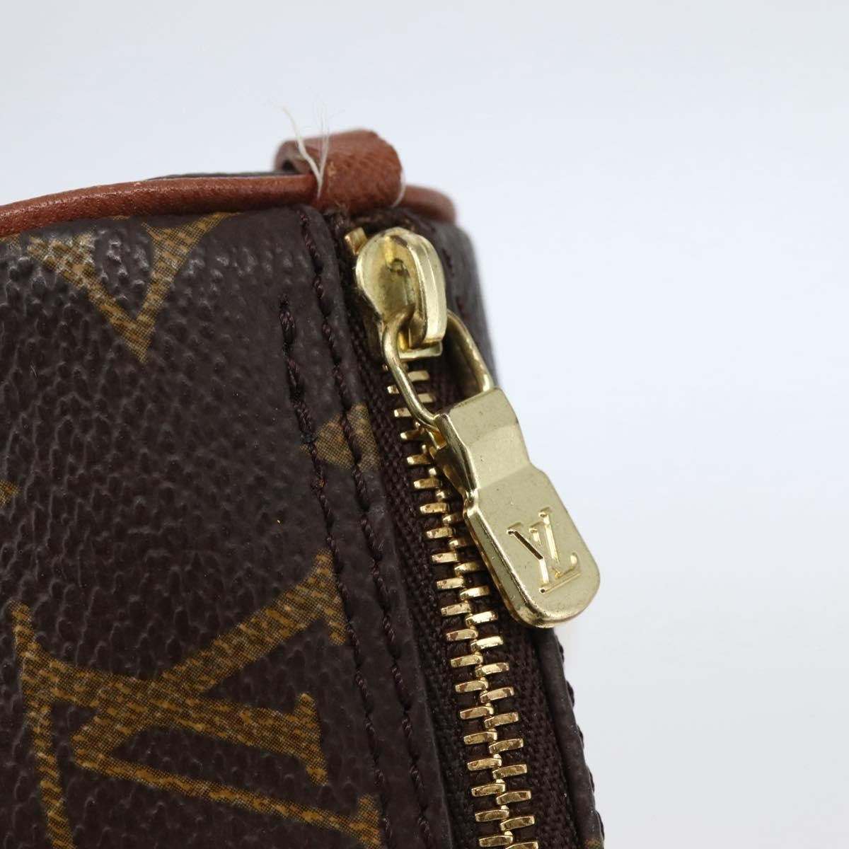 Louis Vuitton Papillon Pochette Monogram Canvas, BROWN, CANVAS, Crossbody bag