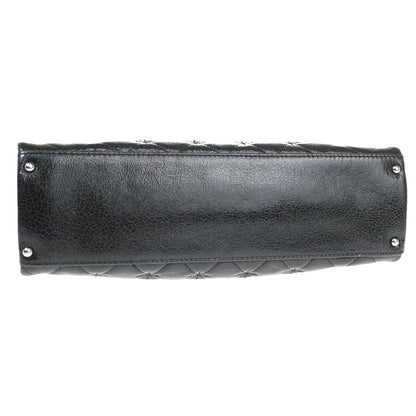 Chanel Reissue 2.55 Tote Quilted Calfskin, BLACK, PATENT_LEATHER, Shoulder bag