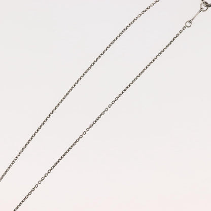 Tiffany & Co. Elsa Peretti Cross Pendant Necklace Sterling Silver, SILVER, SILVER, Necklace