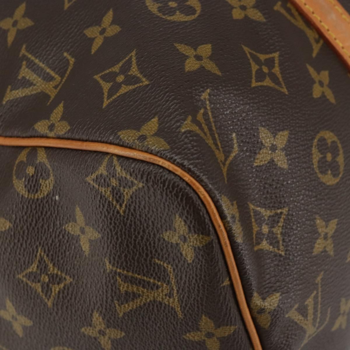 Louis Vuitton Sac Souple Handbag Monogram Canvas, BROWN, CANVAS, Travel bag