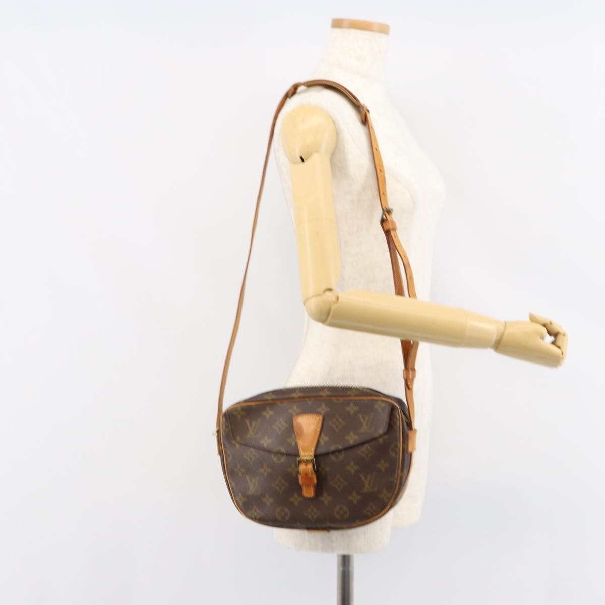 Louis Vuitton Jeune Fille Handbag Monogram Canvas, BROWN, CANVAS, Shoulder bag