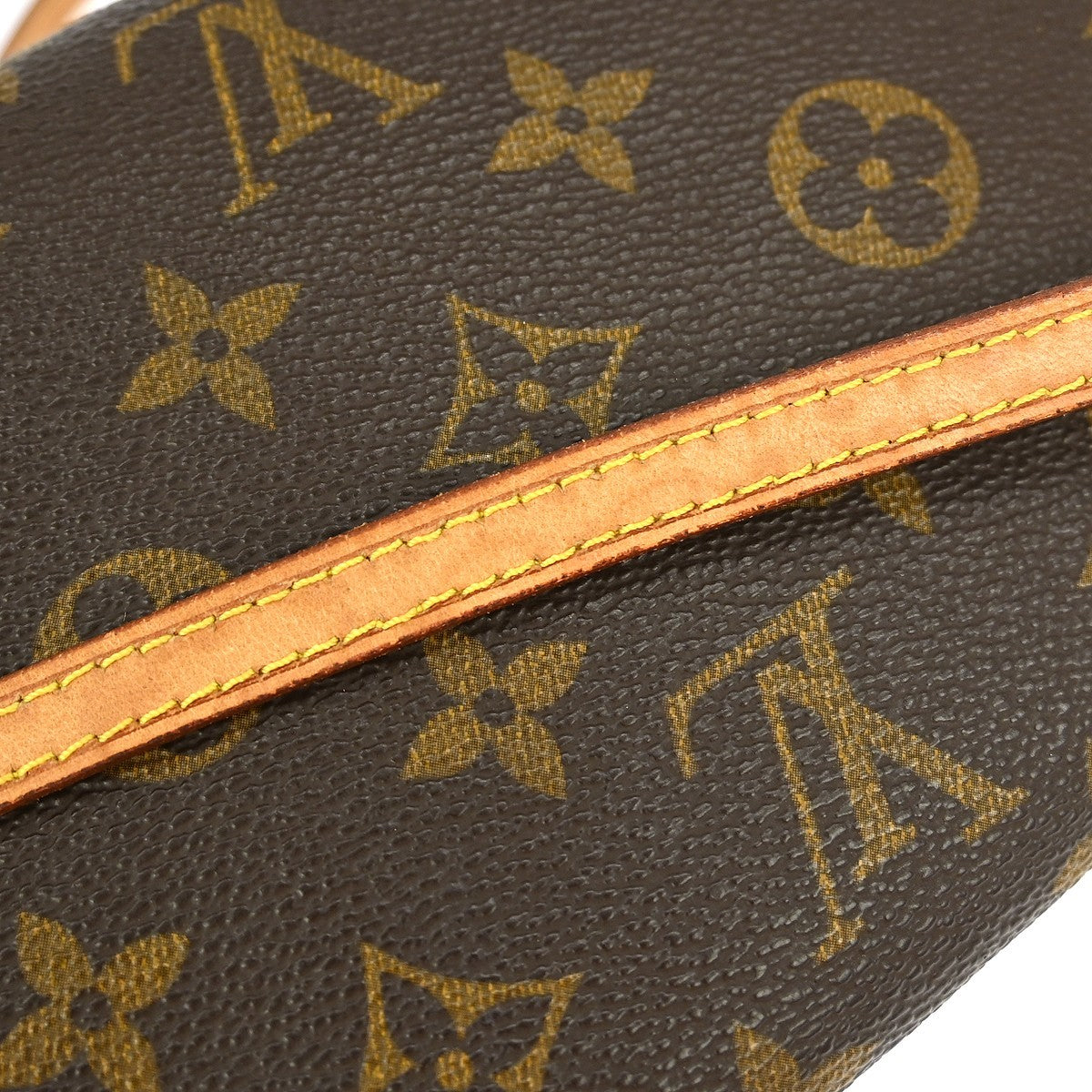 Louis Vuitton Twin Handbag Monogram Canvas, BROWN, CANVAS, Clutche & pouche