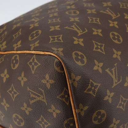 Louis Vuitton Keepall Bandouliere Bag Monogram Canvas, BROWN, CANVAS, Travel bag