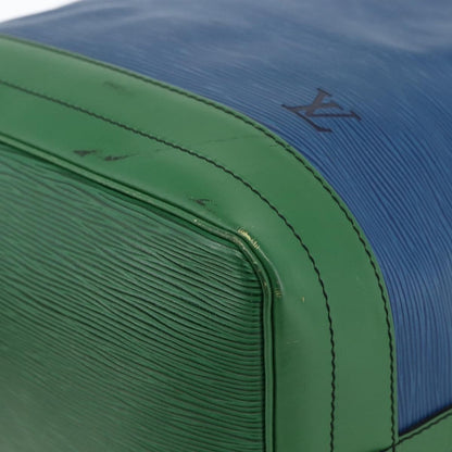 Louis Vuitton Bicolor Noe Handbag Epi Leather, Blue, Leather, Shoulder Bag