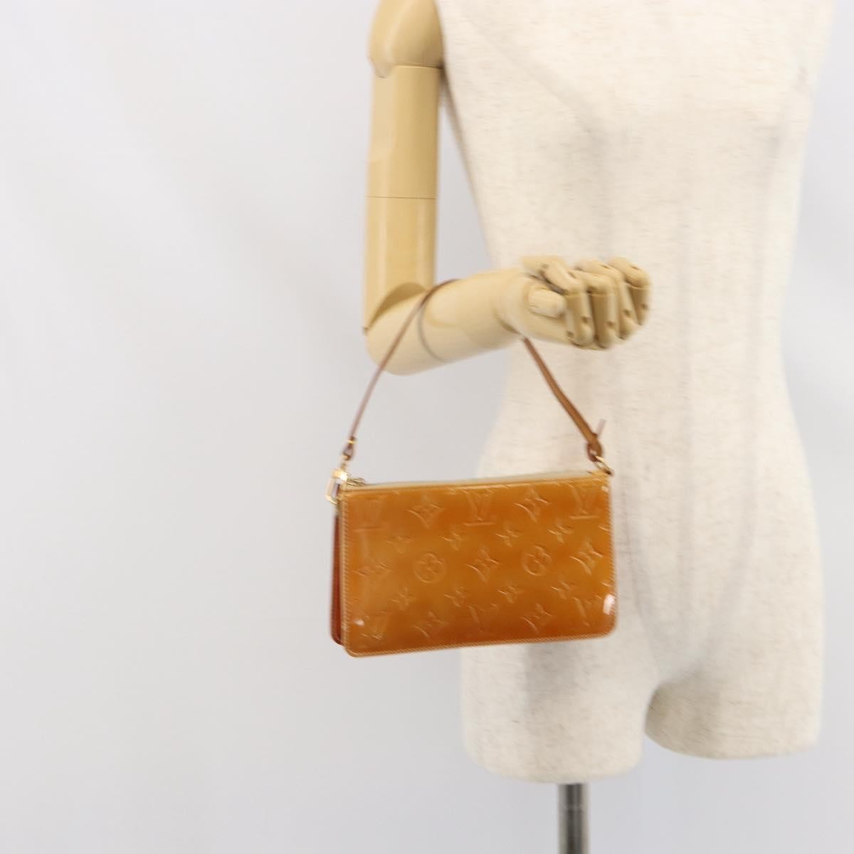 Louis Vuitton Lexington Pochette Patent Leather, BEIGE, PATENT_LEATHER, Clutche & pouche