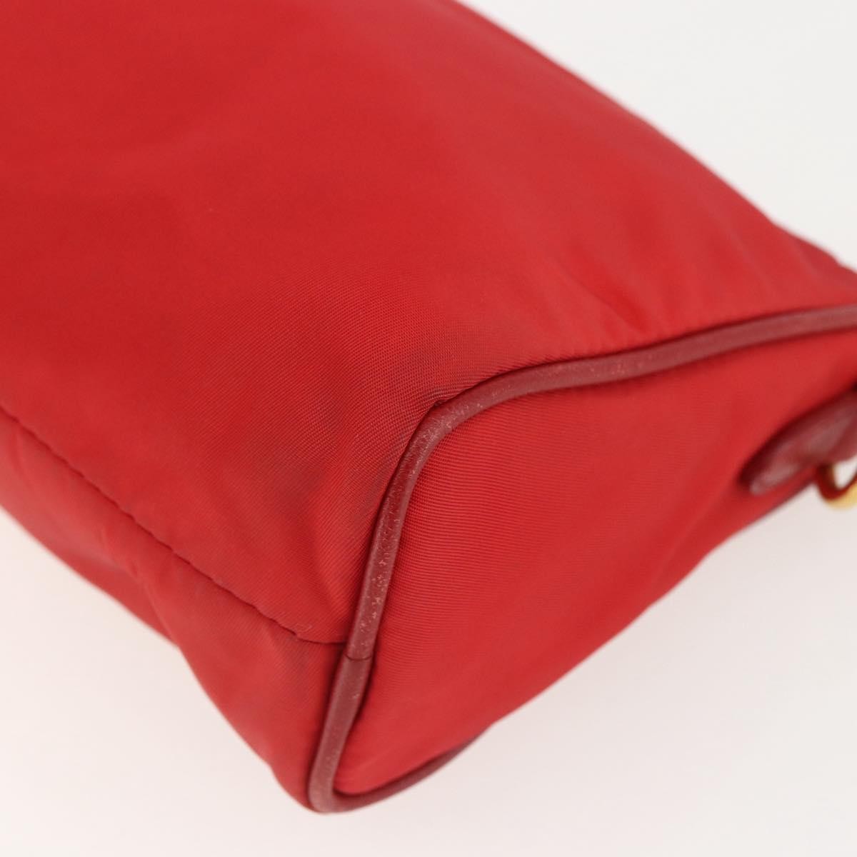 Prada Vintage Shoulder Bag Tessuto, RED, NYLON, Shoulder bag