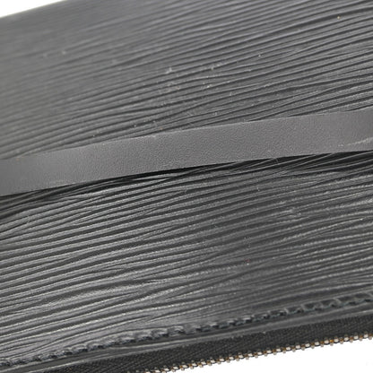 Louis Vuitton Pochette Accessoires Epi Leather, Black, Leather, Clutch