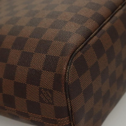 Louis Vuitton Neverfull Tote Damier, BROWN, CANVAS, Tote bag
