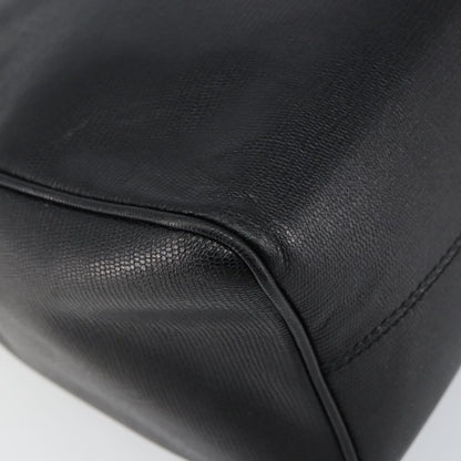 Celine Circle Logo Shoulder Bag Leather, BLACK, LEATHER, Shoulder bag