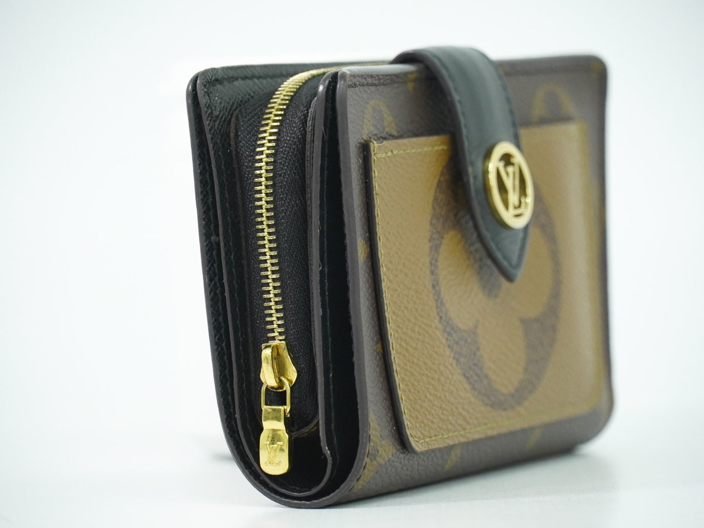 Louis Vuitton Juliette Wallet Reverse Monogram Canvas, BROWN, CANVAS, Wallets