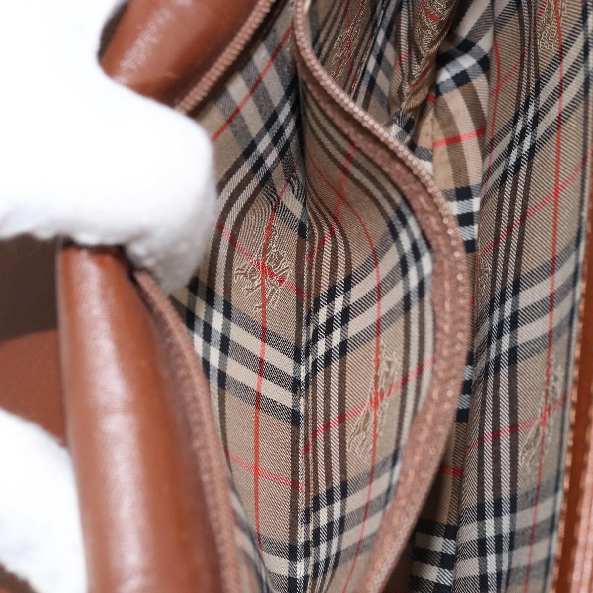 Burberry Flap Shoulder Bag Leather, BROWN, LEATHER, Shoulder bag