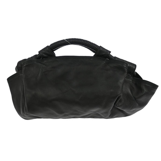 Loewe Anagram Logo Nappa Aire Hand Bag Leather, BLACK, LEATHER, Tote bag