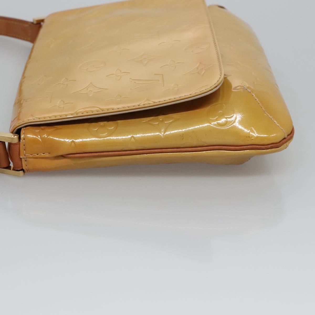 Louis Vuitton Thompson Street Handbag Monogram Vernis, BEIGE, PATENT_LEATHER, Handbag