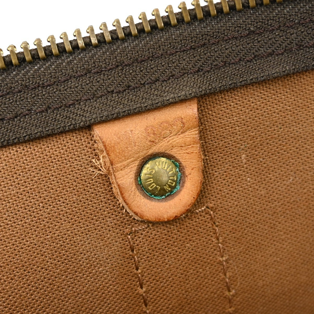 Louis Vuitton Keepall Bag Monogram Canvas, Brown, Canvas, Travel Bag