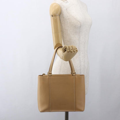 Burberry Vintage Handbag Leather, BEIGE, LEATHER, Handbag