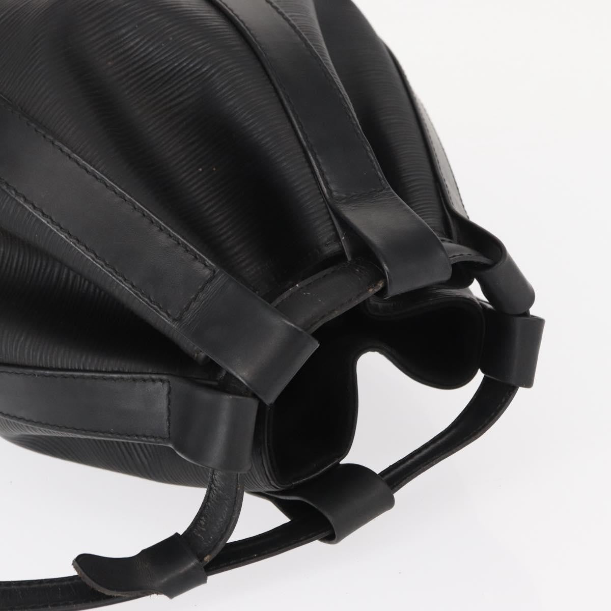Louis Vuitton Randonnee Backpack Epi Leather, Black, Leather, Shoulder Bag