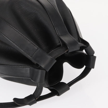 Louis Vuitton Randonnee Backpack Epi Leather, Black, Leather, Shoulder Bag