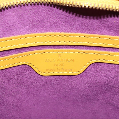 Louis Vuitton Saint Jacques Handbag Epi Leather, YELLOW, LEATHER, Handbag