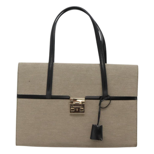Gucci Lady Lock Handbag Canvas, BEIGE, CANVAS, Handbag