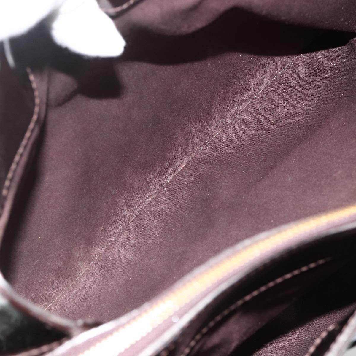 Louis Vuitton Melrose Avenue Handbag Monogram Vernis, Burgundy, Patent Leather, Handbag