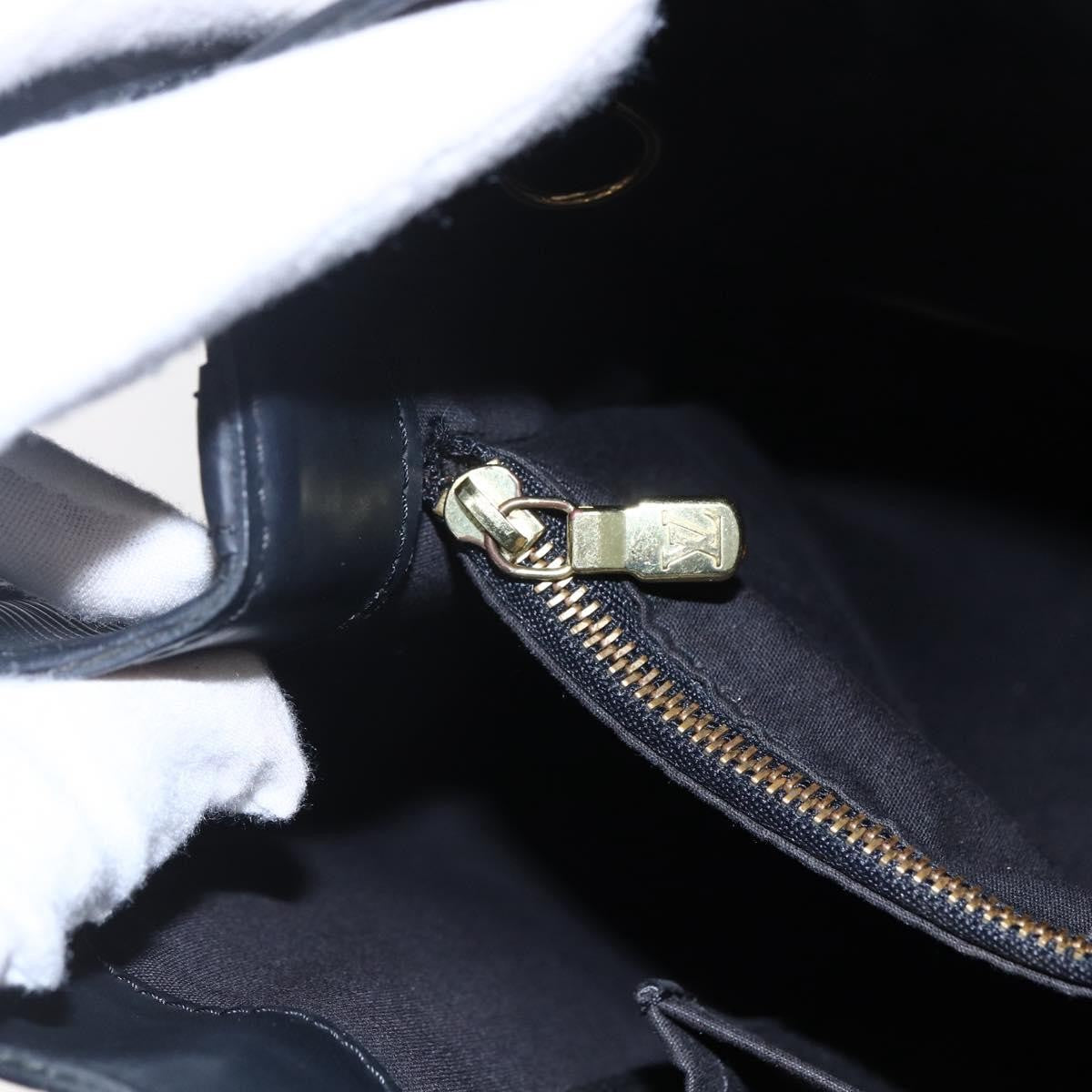 Louis Vuitton Mandara Handbag Epi Leather, BLACK, LEATHER, Shoulder bag