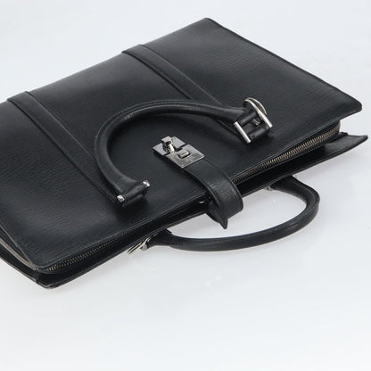 Gucci Vintage Handbag Leather, BLACK, LEATHER, Handbag