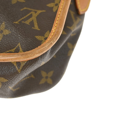 Louis Vuitton Sac Gibeciere Messenger Bag Monogram Canvas, BROWN, CANVAS, Shoulder bag