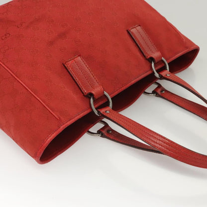 Gucci Vintage Open Tote GG Canvas, Red, Canvas, Tote Bag