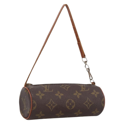 Louis Vuitton Papillon Pochette Monogram Canvas, BROWN, CANVAS, Clutche & pouche