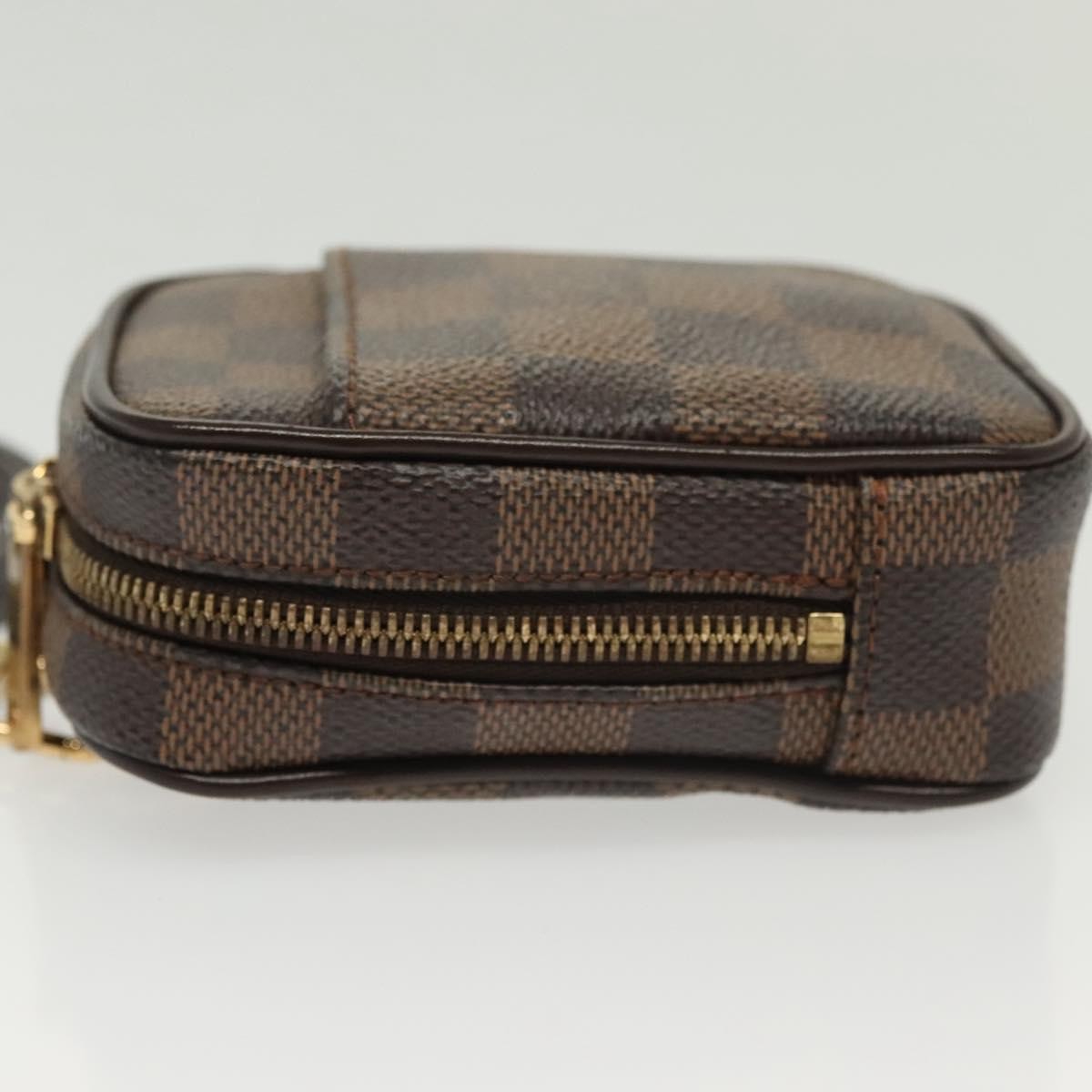 Louis Vuitton Etui Okapi Camera Case Damier, BROWN, CANVAS, Travel bag