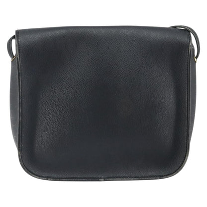 Christian Dior Vintage Honeycomb Shoulder Bag Canvas and Leather, BLACK, CANVAS, Shoulder bag