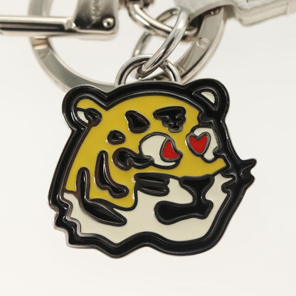 Louis Vuitton Animal Family Bag Charm and Key Holder Metal with Leather, WHITE, METAL, Charms and Keychains