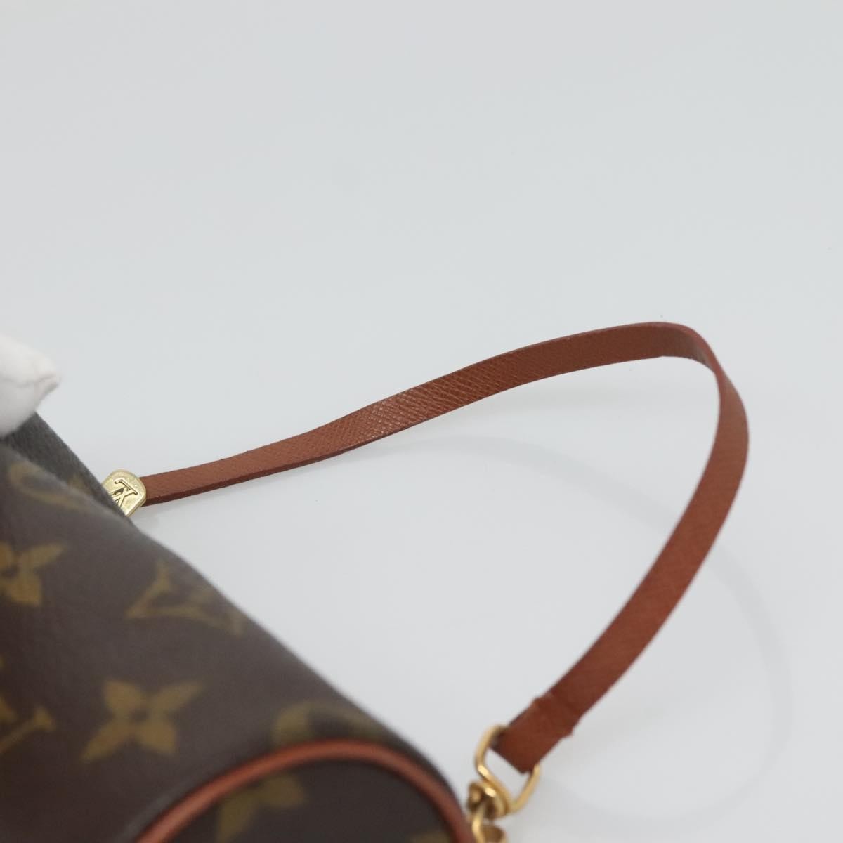 Louis Vuitton Papillon Pochette Monogram Canvas, BROWN, CANVAS, Clutche & pouche