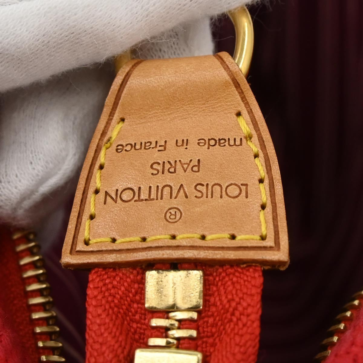 Louis Vuitton Antigua Tote Canvas, Red, Canvas, Tote Bag