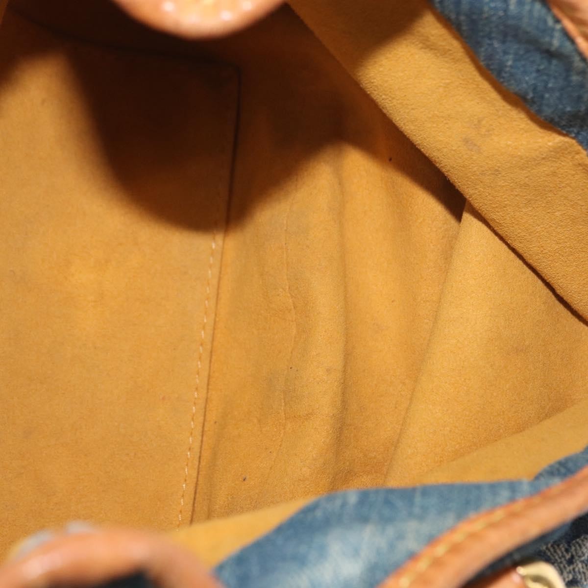Louis Vuitton Pleaty Handbag Denim, BLUE, DENIM_JEANS, Handbag