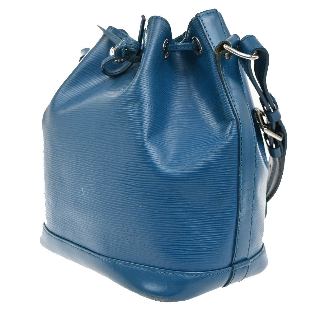 Louis Vuitton Noe Handbag Epi Leather, BLUE, LEATHER, Shoulder bag