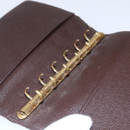 Louis Vuitton Agenda Cover Damier Azur, BROWN, CANVAS, Toiletry Case