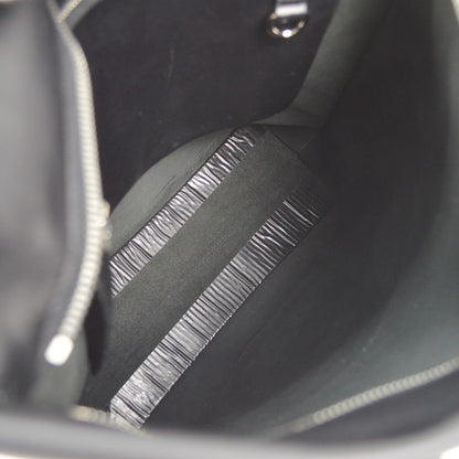 Loewe Shopper Tote Leather, BLACK, LEATHER, Tote bag