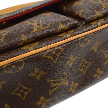 Louis Vuitton Viva Cite Handbag Monogram Canvas, BROWN, CANVAS, Handbag