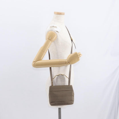 Salvatore Ferragamo Vala Handbag Canvas, BEIGE, CANVAS, Handbag