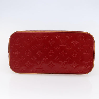 Louis Vuitton Houston Handbag Monogram Vernis, RED, PATENT_LEATHER, Handbag