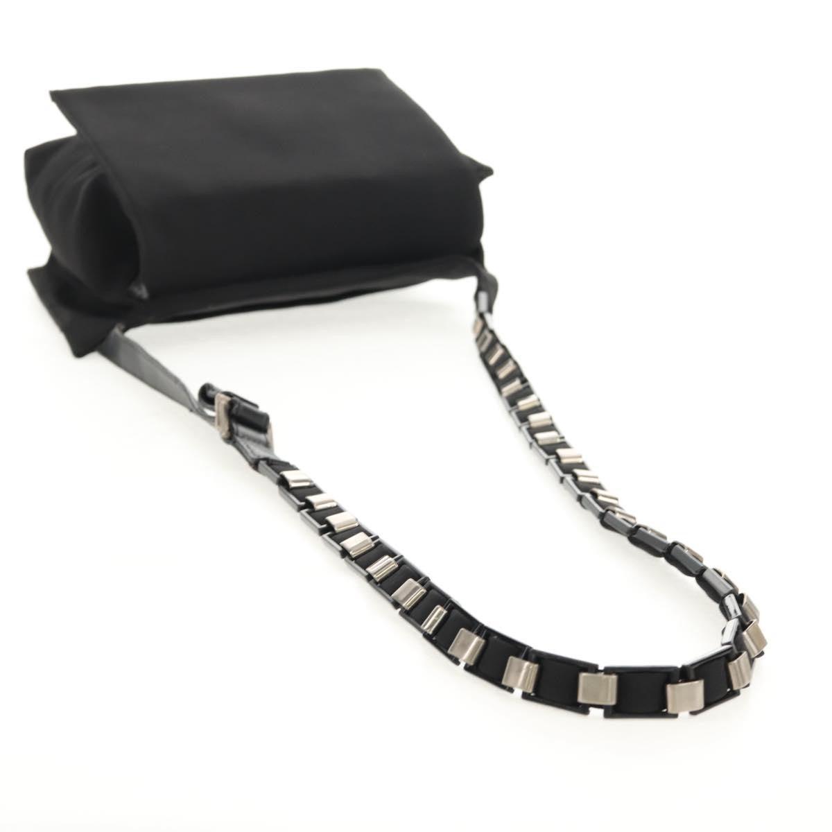 Salvatore Ferragamo Vintage Shoulder Bag Nylon, Black, Nylon, Shoulder Bag