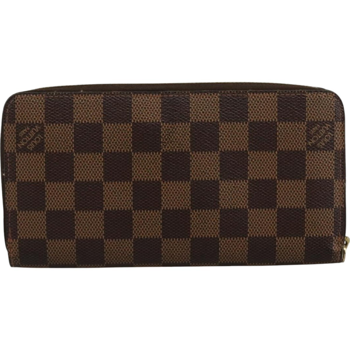 Louis Vuitton Porte-Monnaie Zippy Wallet Monogram Evasion, BROWN, CANVAS, Wallets