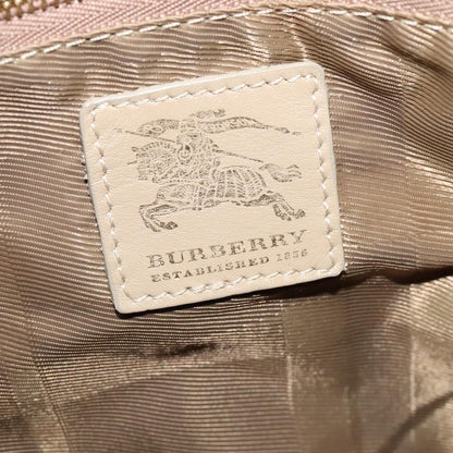 Burberry Hoxton Hobo Quilted Leather, BEIGE, LEATHER, Shoulder bag