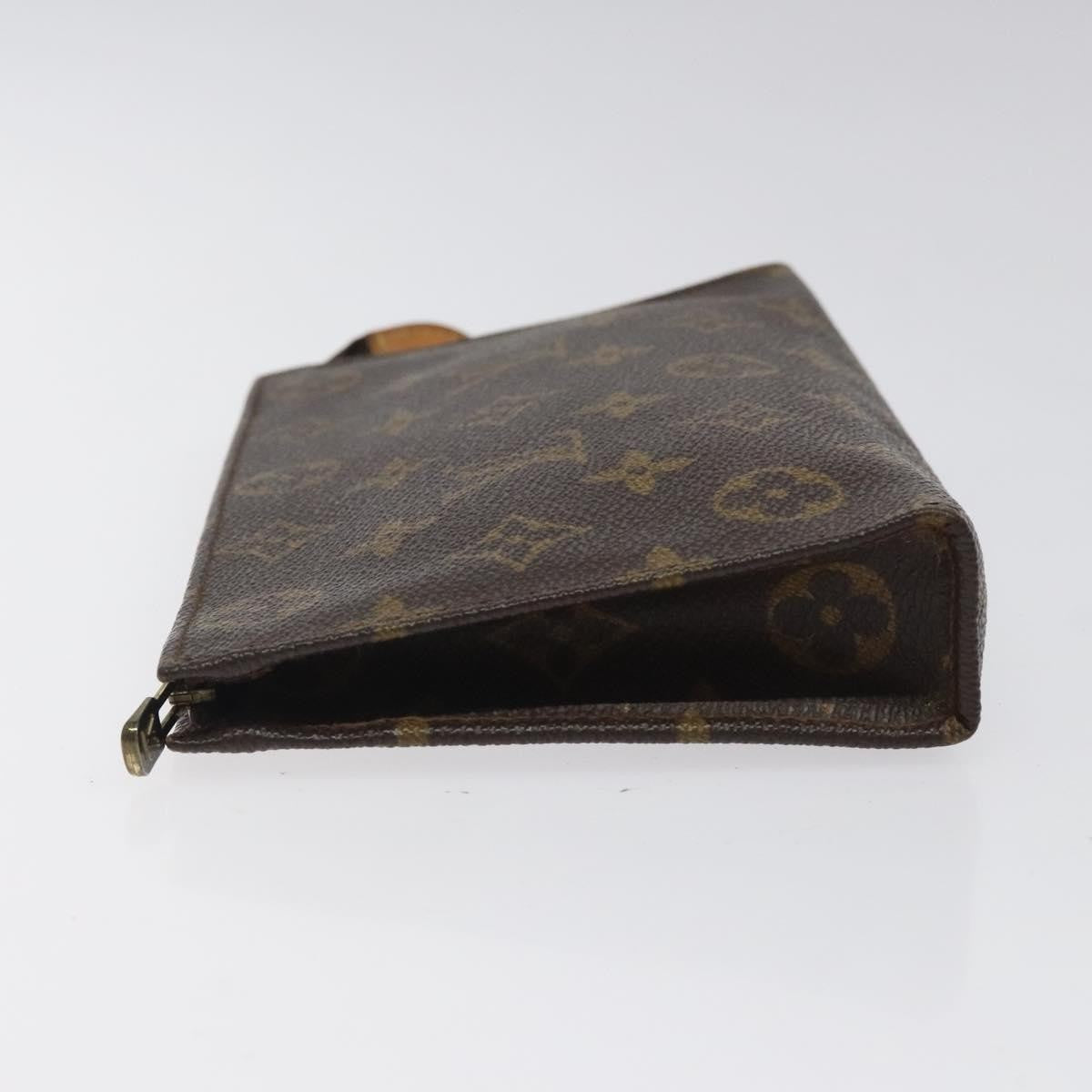 Louis Vuitton Toiletry Pouch Monogram Canvas, BROWN, CANVAS, Toiletry Case