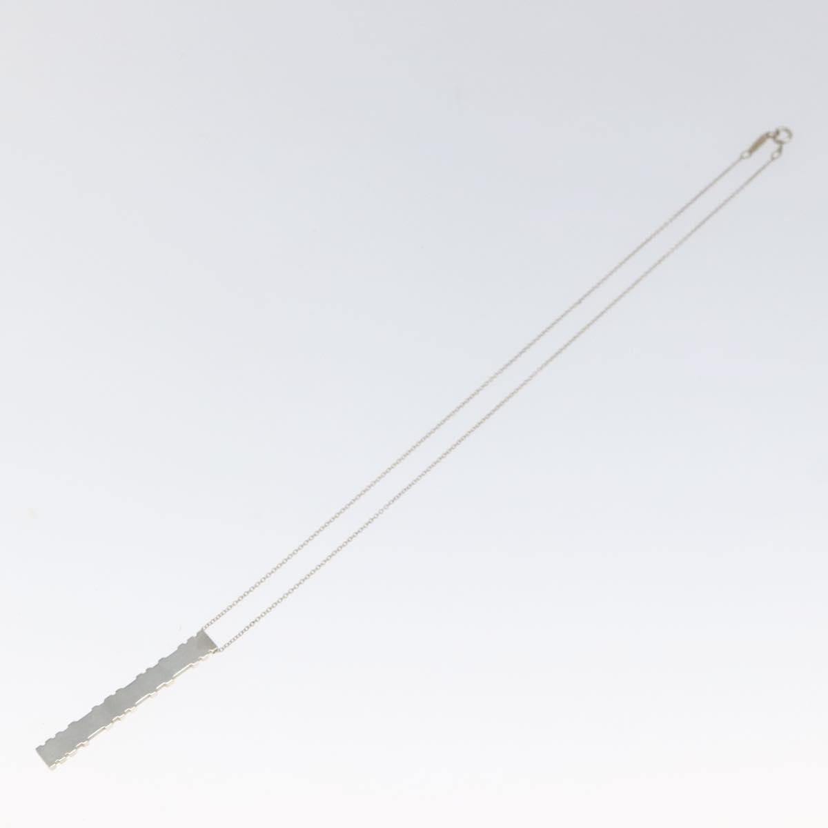 Tiffany & Co. Atlas Bar Pendant Necklace Silver 925, SILVER, SILVER, Necklace