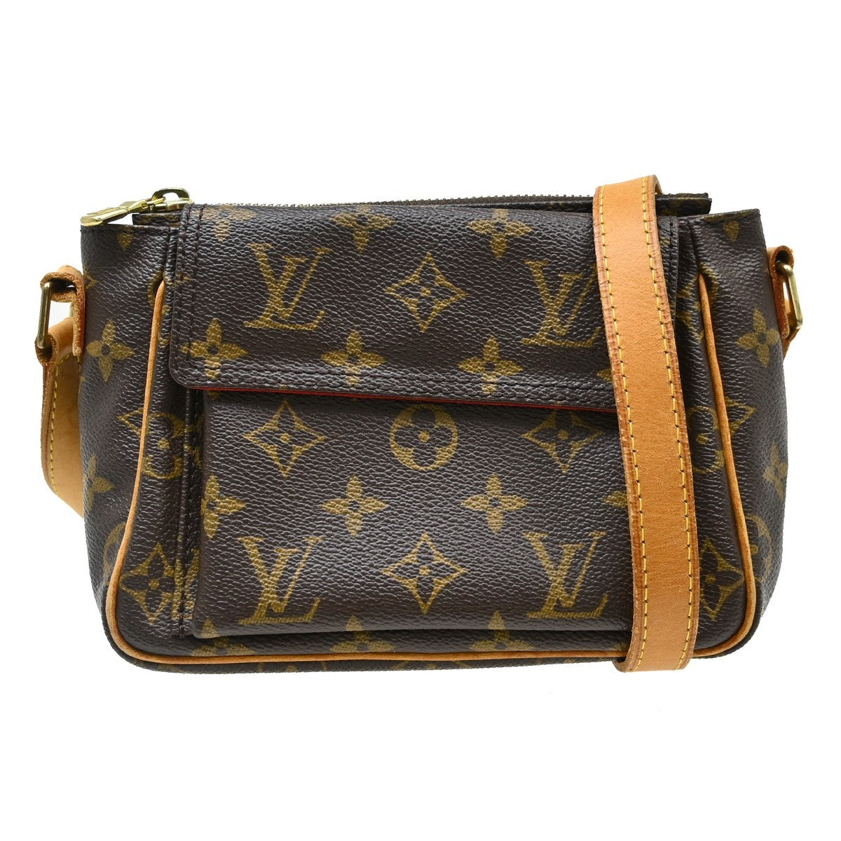 Louis Vuitton Viva Cite Handbag Monogram Canvas, Brown, Canvas, Shoulder Bag