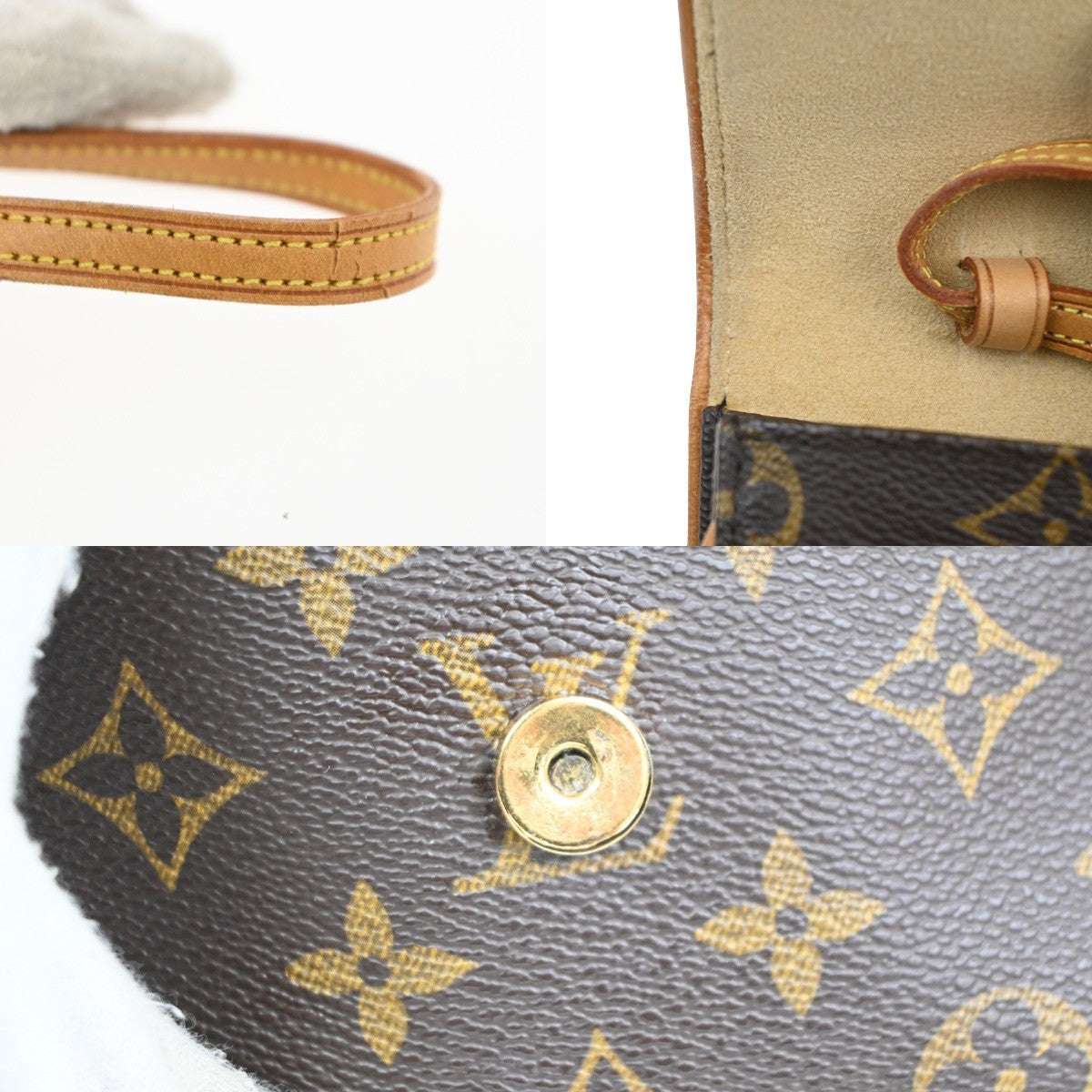 Louis Vuitton Twin Handbag Monogram Canvas, BROWN, CANVAS, Shoulder bag