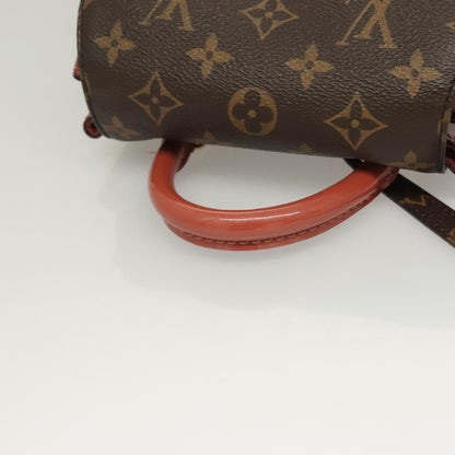 Louis Vuitton Hot Springs Backpack Vernis with Monogram Canvas, PINK, PATENT_LEATHER, Backpack