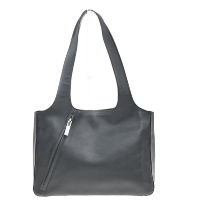 Salvatore Ferragamo Vintage Shoulder Bag Leather, Black, Leather, Shoulder Bag